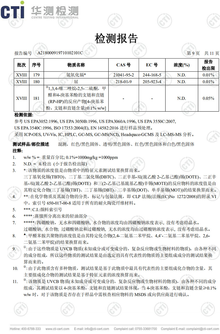 檢測報(bào)告