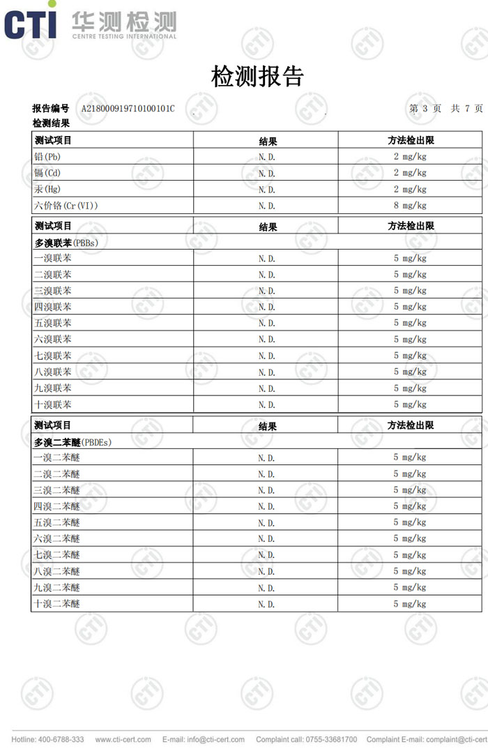 檢測(cè)報(bào)告